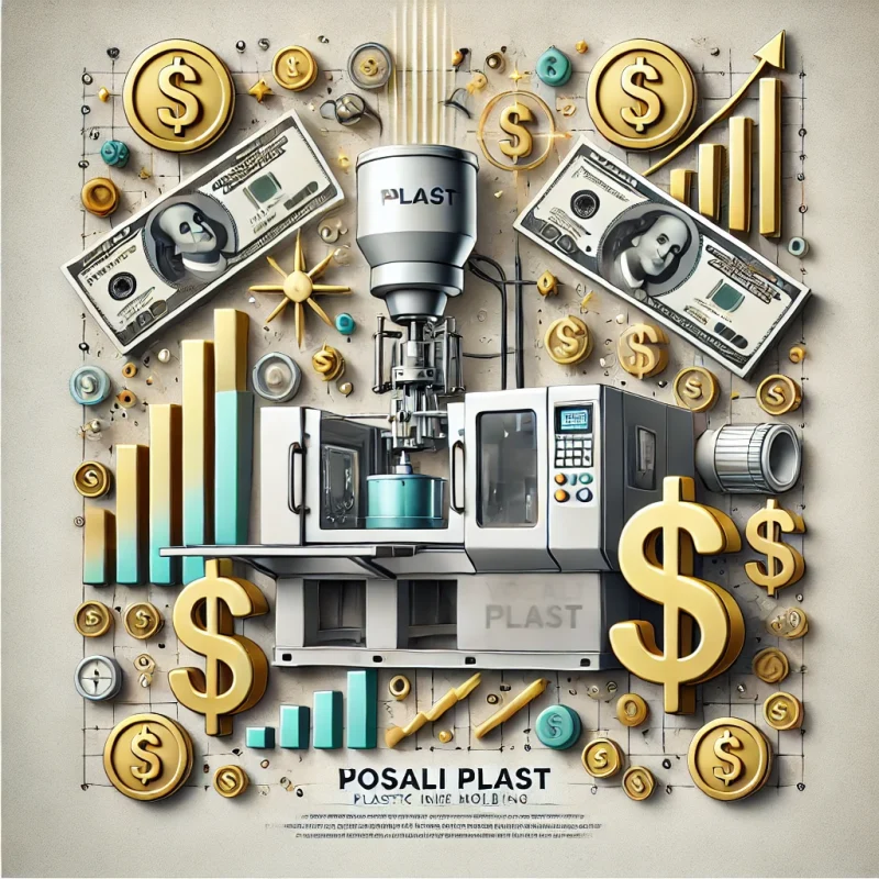 درآمدزایی از تزریق پلاستیک